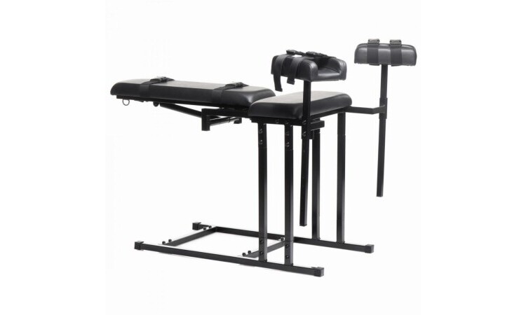 Extreme Obedience BDSM Chair - Black - Image 3