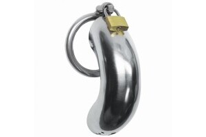 Stainless Steel Penis Cage with 3 Rings