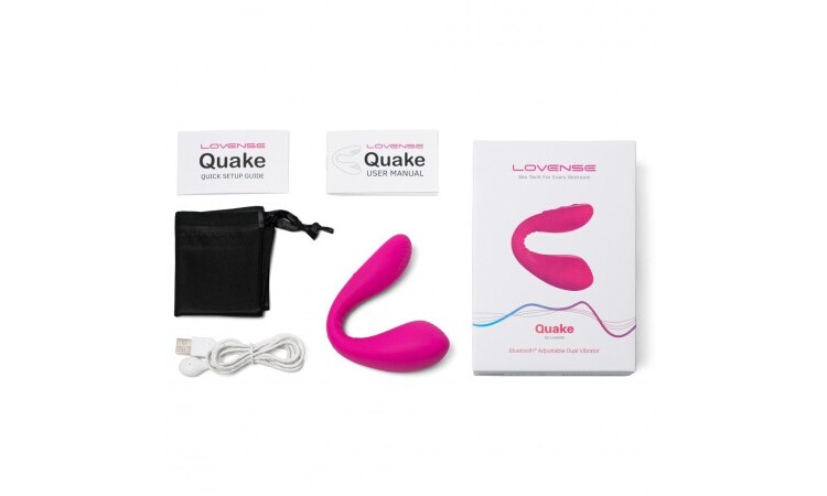 Lovense - Quake G-spot Vibrator - Pink - Image 4