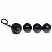 Cock Dangler Silicone Penis Pendant with Weights - Black - Image 1