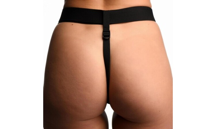 Bum-Tastic Vibrating Anal Plug with Harness & Remote Control - Image 5