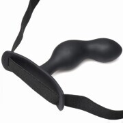 P-Spot Plugger Anal Plug with Harness & Remote Control - Image 3