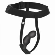 P-Spot Plugger Anal Plug with Harness & Remote Control - Image 1