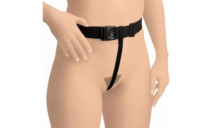 Bum-Tastic Anal Plug Set with Harness - Black - Image 3