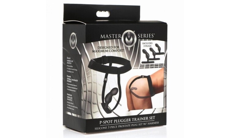 P-Spot Plugger Prostate Plug Set with Harness - Image 7