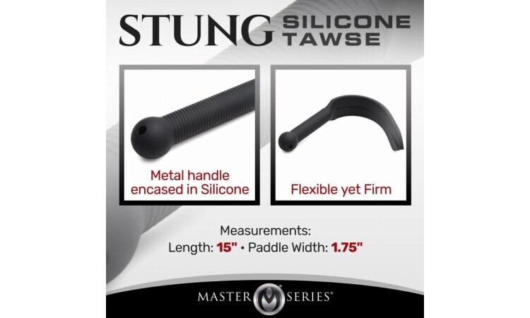 Stung Silicone Whip - Black - Image 4