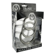 Trine Steel Ring Collection - Image 2