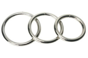 Trine Steel Ring Collection