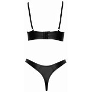 Bra Set Matt Look - Black - Image 5