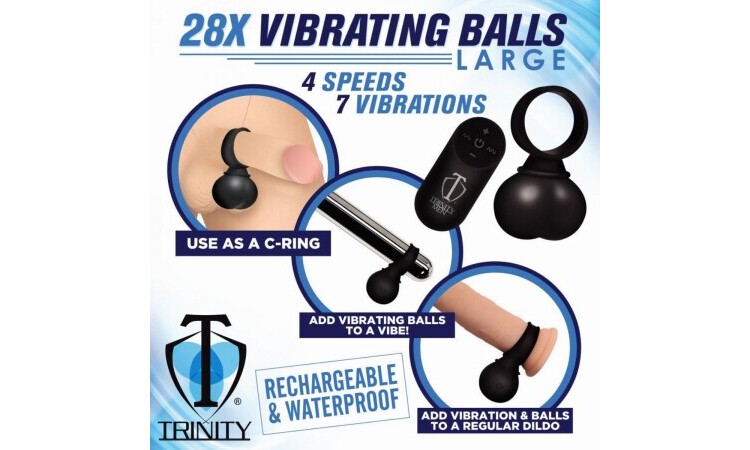 Trinity Vibes - Vibrating Balls - Large - Image 6