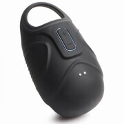 Trinity Vibes - Vibrating Silicone Ball Sack - Black - Image 3