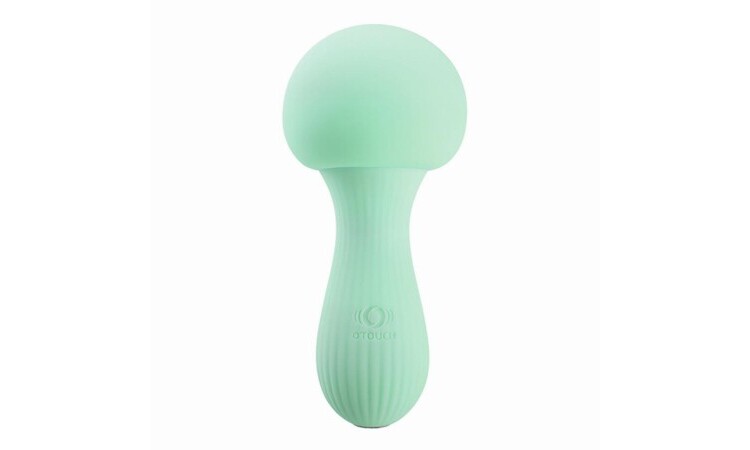OTOUCH - Mushroom Silicone Wand Vibrator - Teal - Image 2