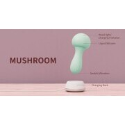 OTOUCH - Mushroom Silicone Wand Vibrator - Teal - Image 5