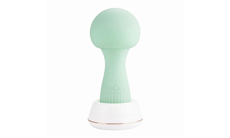 OTOUCH - Mushroom Silicone Wand Vibrator - Teal - Image 1