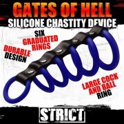 Gates of Hell Chastity Device - Black - Image 6