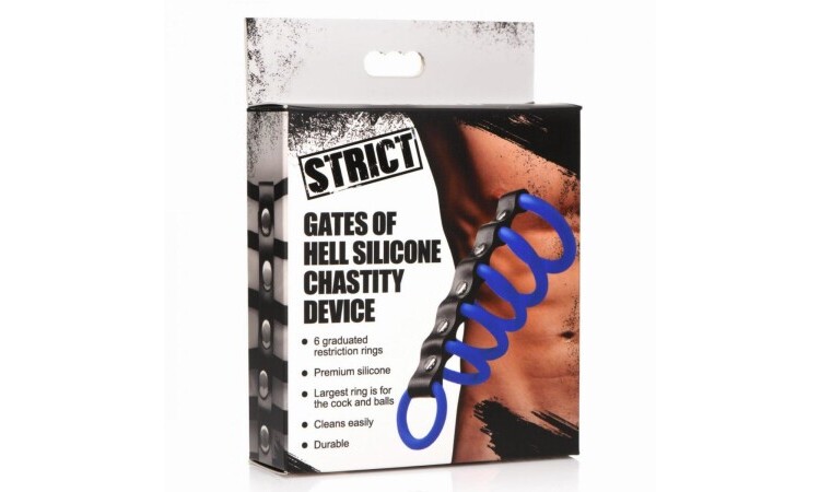 Gates of Hell Chastity Device - Black - Image 7