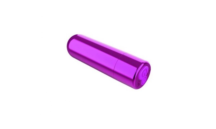 Frisky Finger Rechargeable Bullet Vibrator - Purple - Image 4