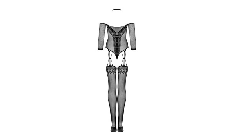 Mesh Bodystocking - Black - Image 4