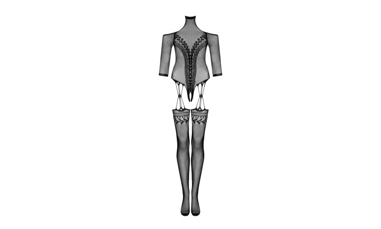 Mesh Bodystocking - Black - Image 5