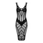 Sexy Mesh Dress - Black - Image 6