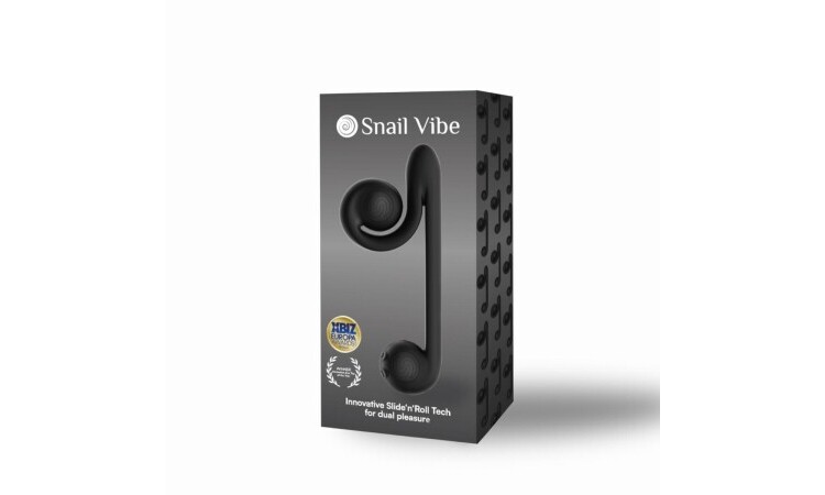 Snail Vibe Duo Vibrator - Black - Image 5