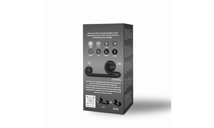 Snail Vibe Duo Vibrator - Black - Image 6