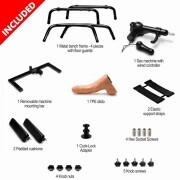 Deluxe Bangin' Bench with Multispeed Sex Machine - Image 3