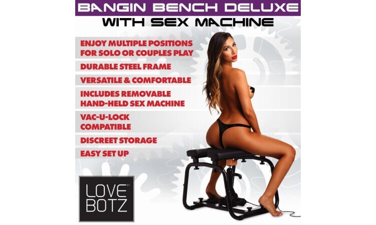 Deluxe Bangin' Bench with Multispeed Sex Machine - Image 6