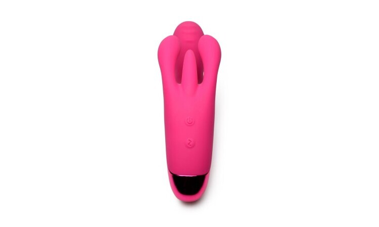 Triple Rabbit Vibrator - Pink - Image 2