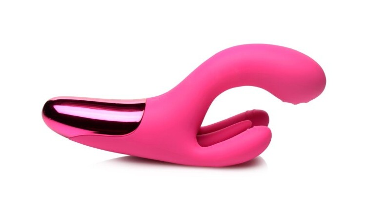 Triple Rabbit Vibrator - Pink - Image 4