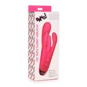 Triple Rabbit Vibrator - Pink - Image 7