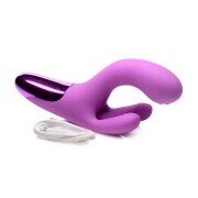 Triple Rabbit Vibrator - Purple - Image 2