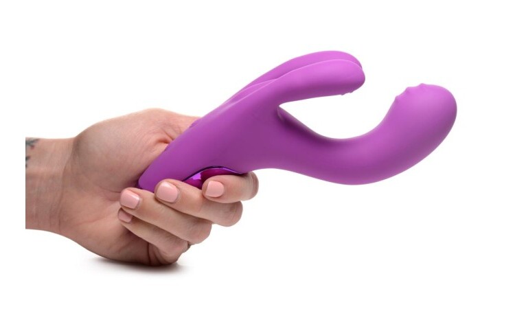 Triple Rabbit Vibrator - Purple - Image 1