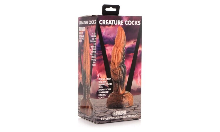 Ravager Rippled Tentacle Dildo - Image 6