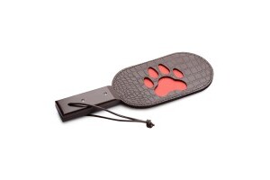 Puppy Paw Leather Paddle