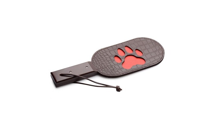 Puppy Paw Leather Paddle - Image 1