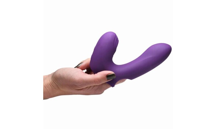 Finger-Pulse Silicone Pulsing Finger Vibrator - Image 1