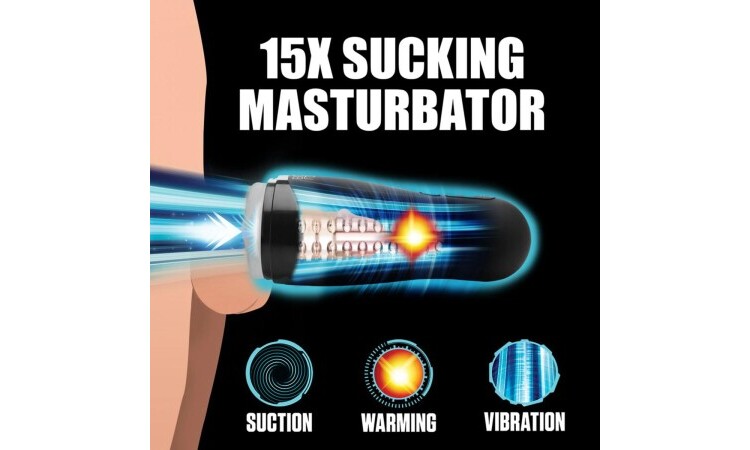 Auto Milker 15X Sucking Masturbator - Image 5