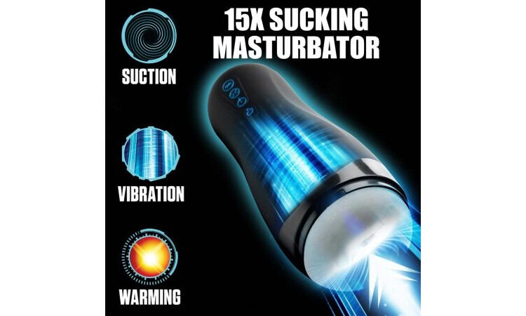 Auto Milker 15X Sucking Masturbator - Image 6