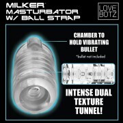 Milker TPE Masturbator w/ Ball Strap - Image 5