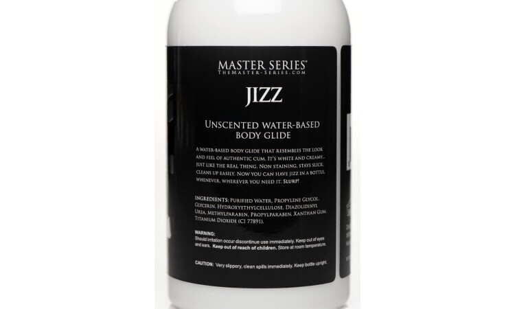 Jizz White Lubricant - 488 ml - Image 2