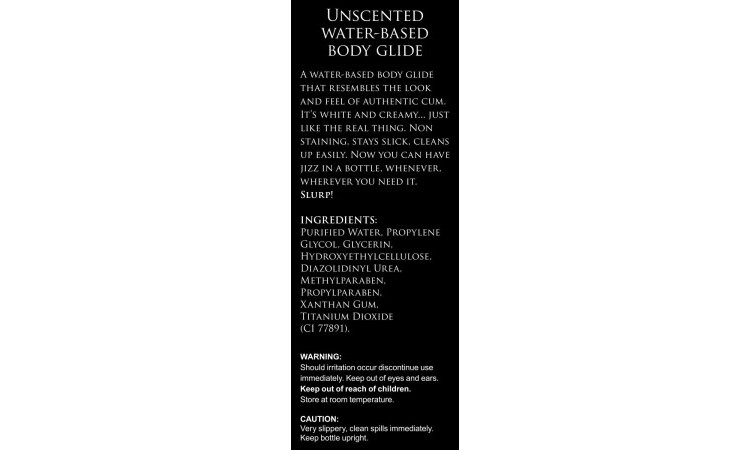 Jizz White Lubricant - 488 ml - Image 3