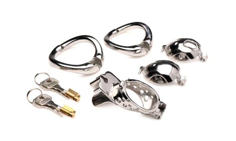 Entrapment Deluxe Locking Chastity Cage - Image 6