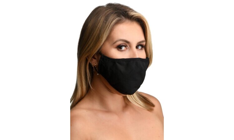 Under Cover Ball Gag Face Mask - Image 2