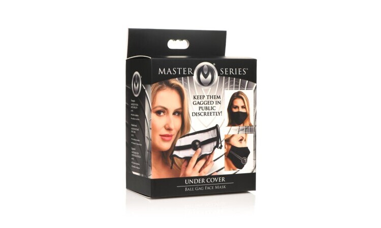 Under Cover Ball Gag Face Mask - Image 8