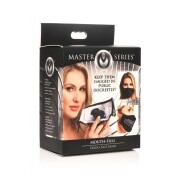 Mouth-Full Dildo Face Mask - Black - Image 10