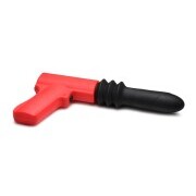Thrusting Pistole Vibrator - Black/Red - Image 4