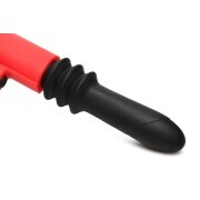 Thrusting Pistole Vibrator - Black/Red - Image 2