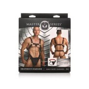 Heathen Harness L/XL - Black, Red - Image 7