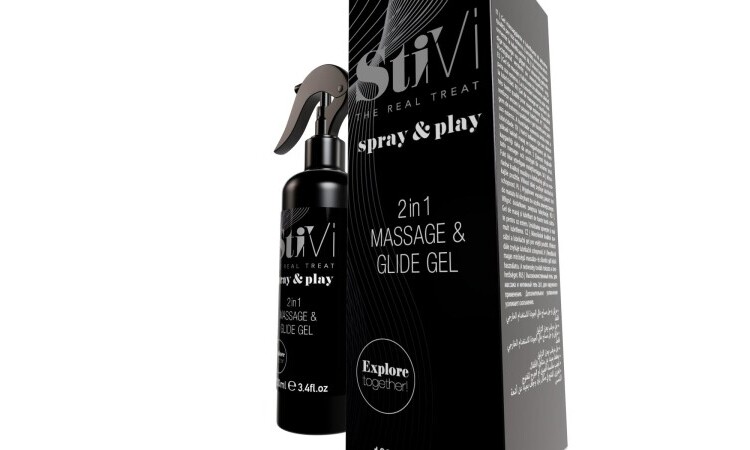 StiVi - Spray&Play 2in1 Massage & Glide Gel - 100 ml - Image 3